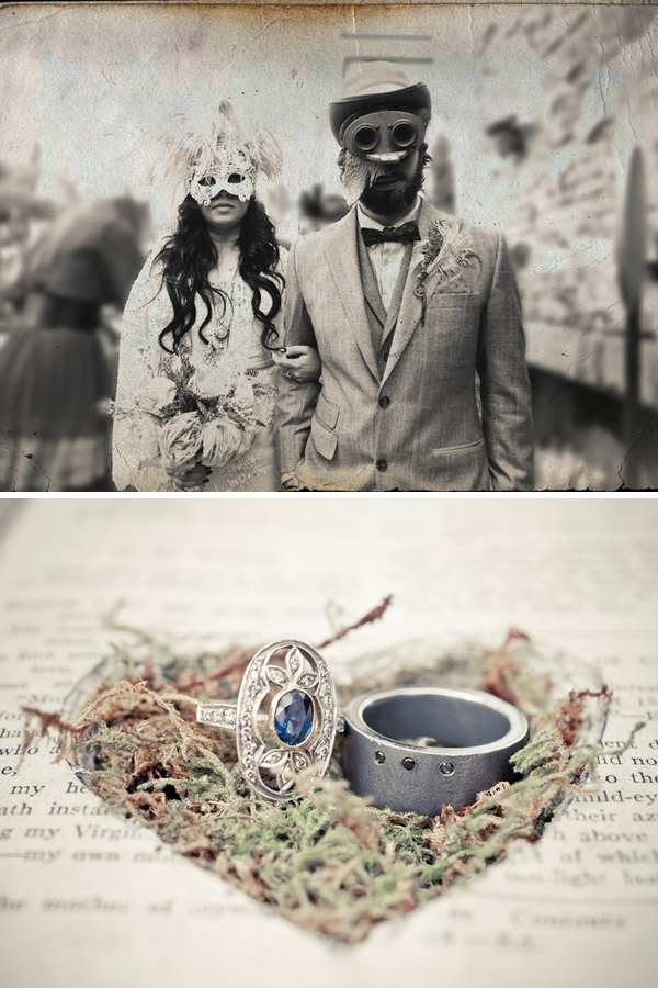 Magical New Orleans Wedding via Indie Wed blog