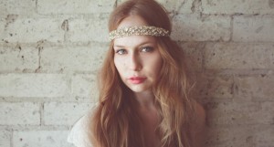 Headband from Mignonne Handmade, who uses vintage materials in her pieces